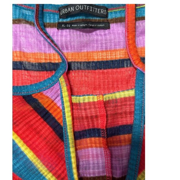 Urban Outfitters Multicolor Striped Tank XL - Picture 4 of 4